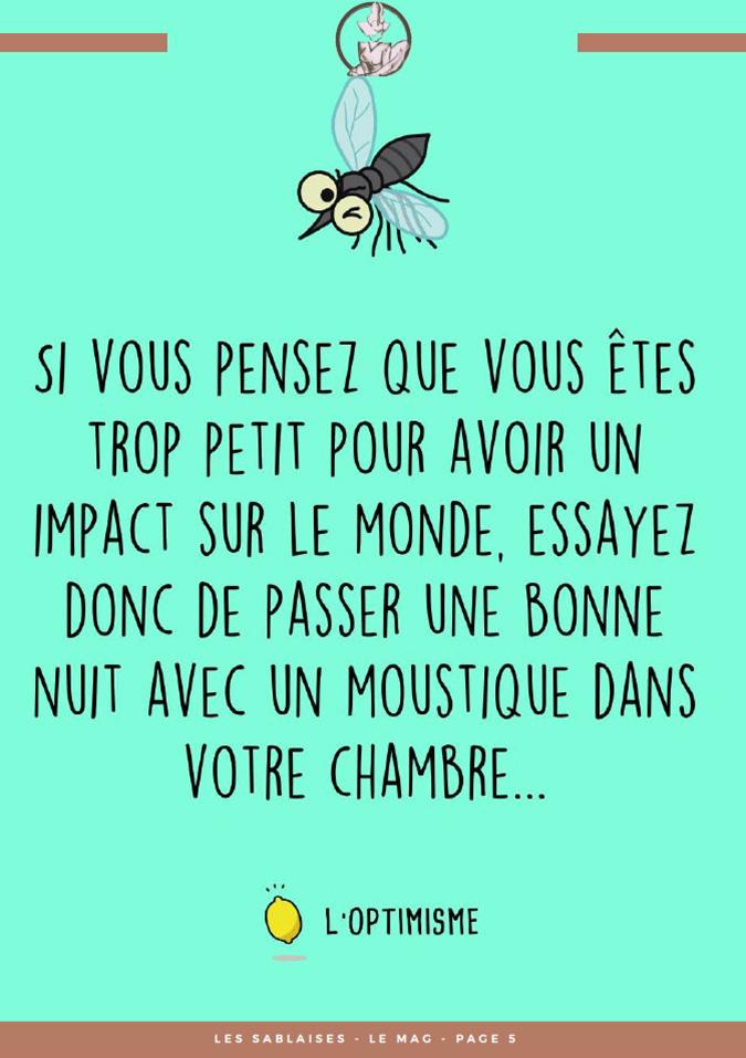 Les Sablaises, le Mag - "L'Optimisme"